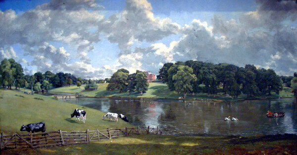 Wivenhoe Park by Constable